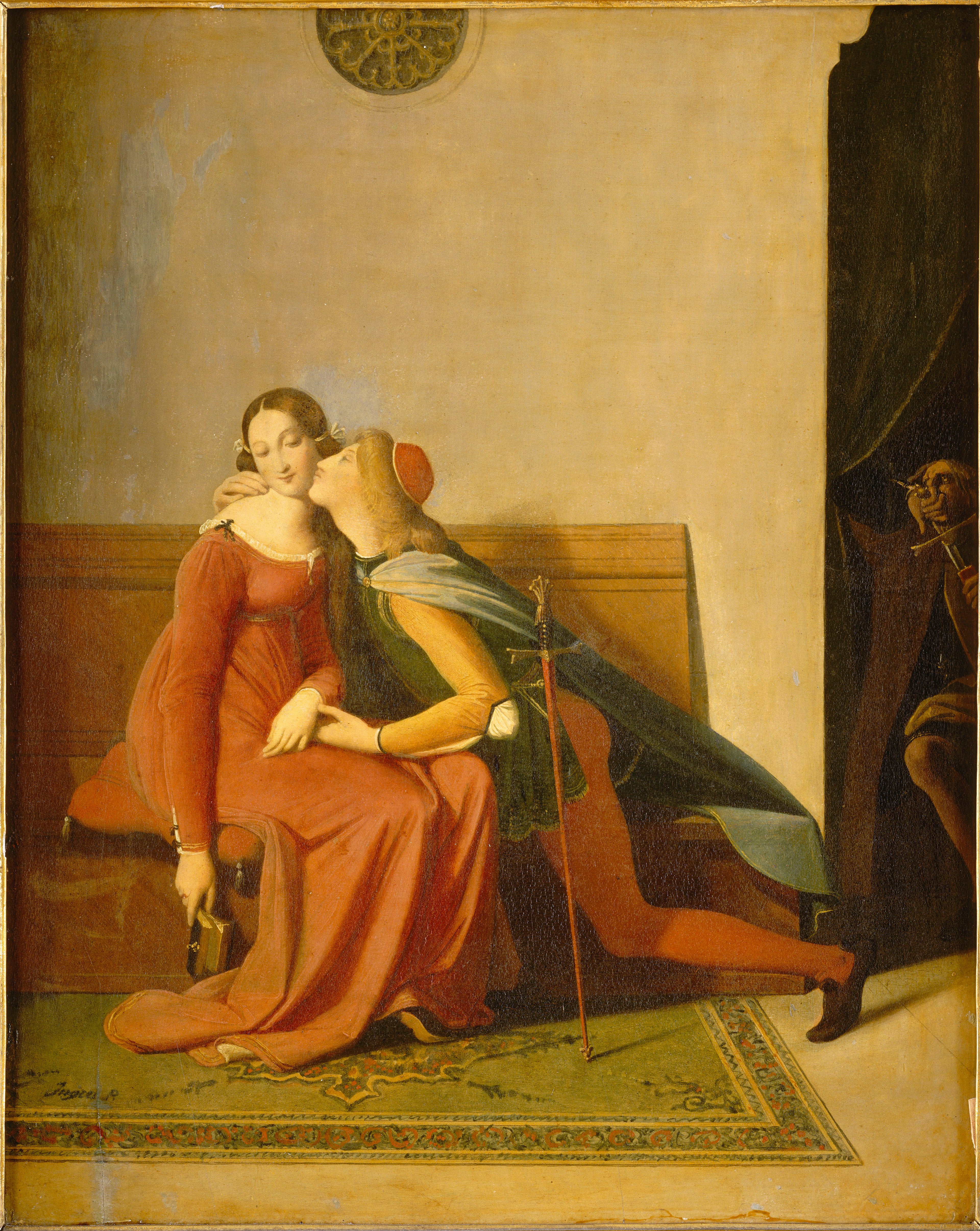 Paolo i Francesca - Jean-Auguste-Dominique Ingres