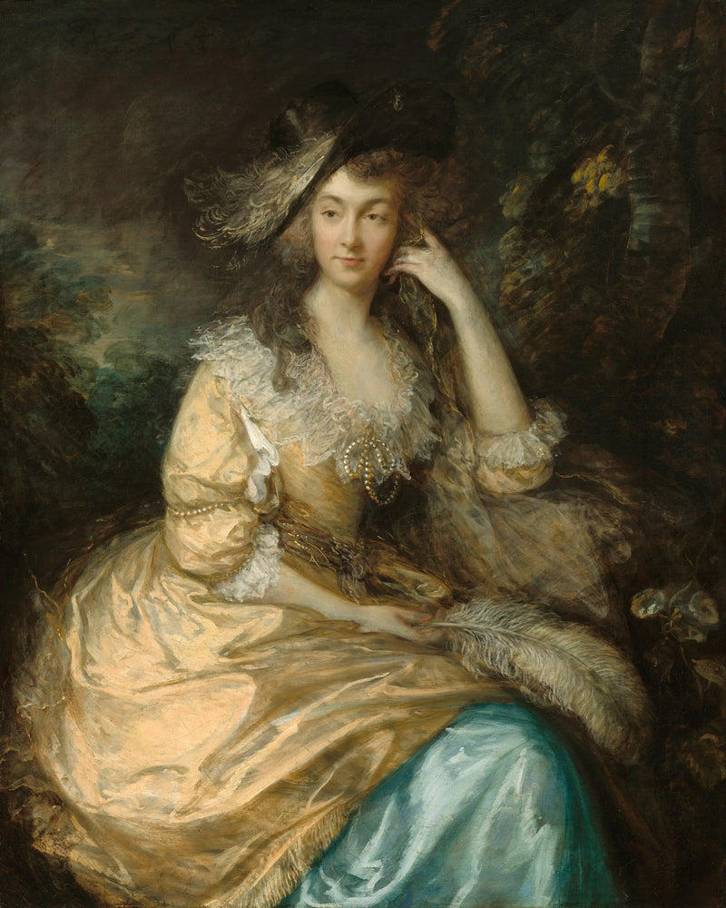 Frances Susanna, dama z Dunstanville - Thomas Gainsborough