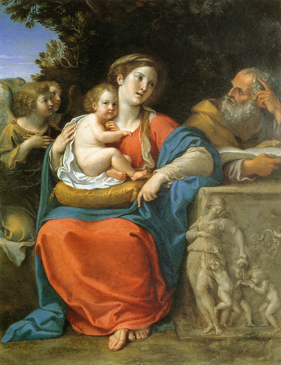 La Sainte Famille - Francesco Albani