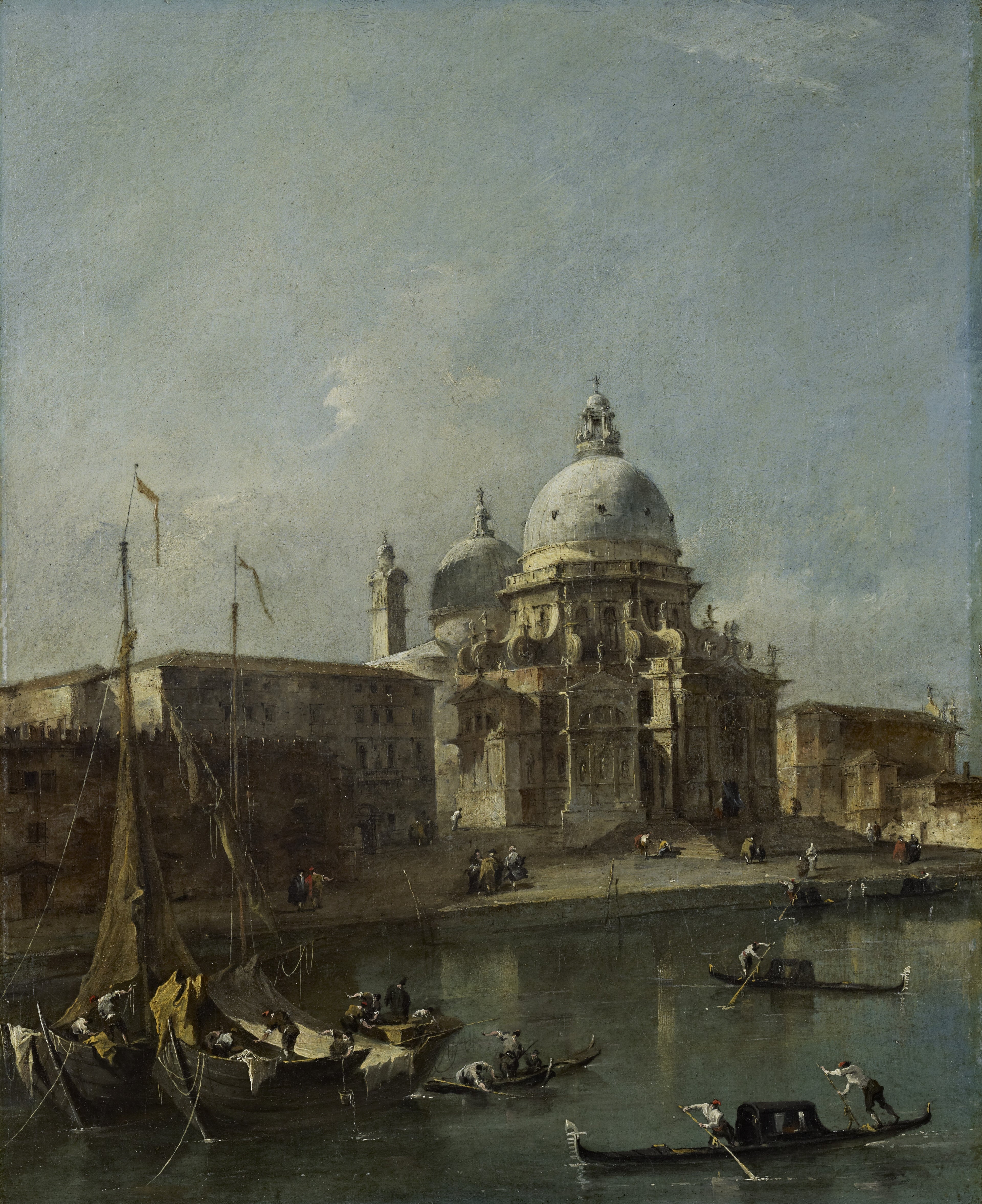 Santa Maria della Salute Venise - Francesco Guardi - Alpha Reproduction