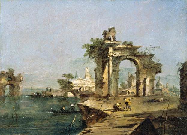 Capriccio vénitien - Francesco Guardi - Alpha Reproduction