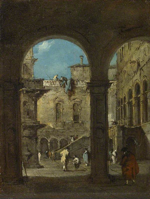 Un caprice architectural - Francesco Guardi - Alpha Reproduction
