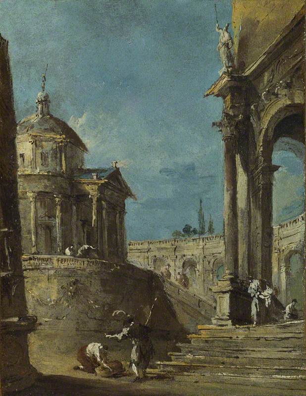 Un caprice architectural - Francesco Guardi - Alpha Reproduction