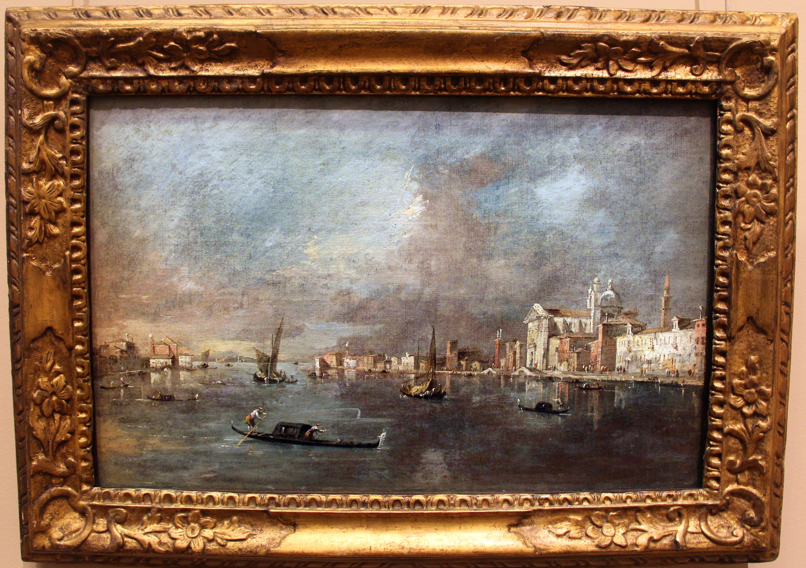 Vue de la Giudecca avec les Zattere - Francesco Guardi - Alpha Reproduction