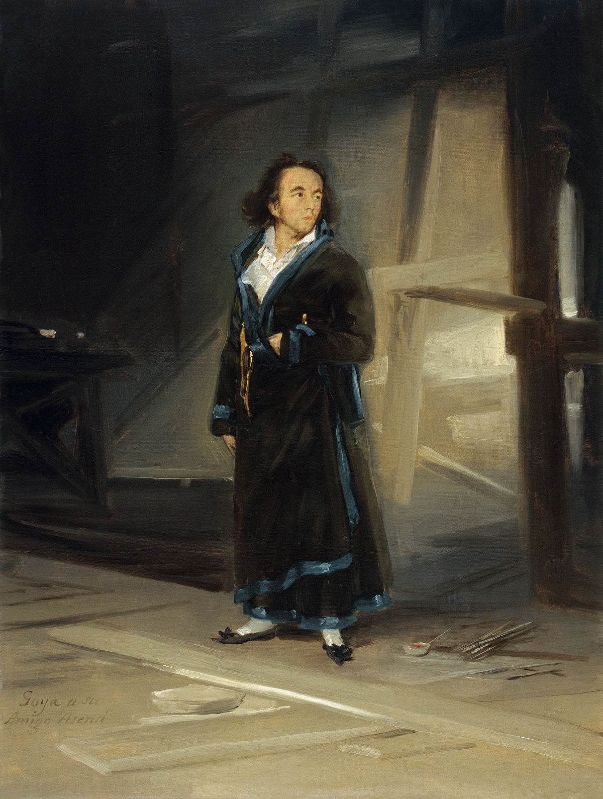 Reproduction du tableau « Asensio Julià - Francisco de Goya » par Alpha Reproduction en peinture à l’huile