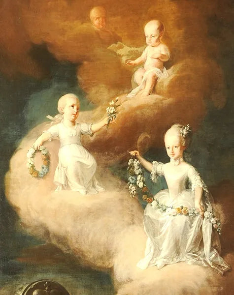 Les jeunes filles décédées de Marie-Thérèse - Franz Anton Maulbertsch