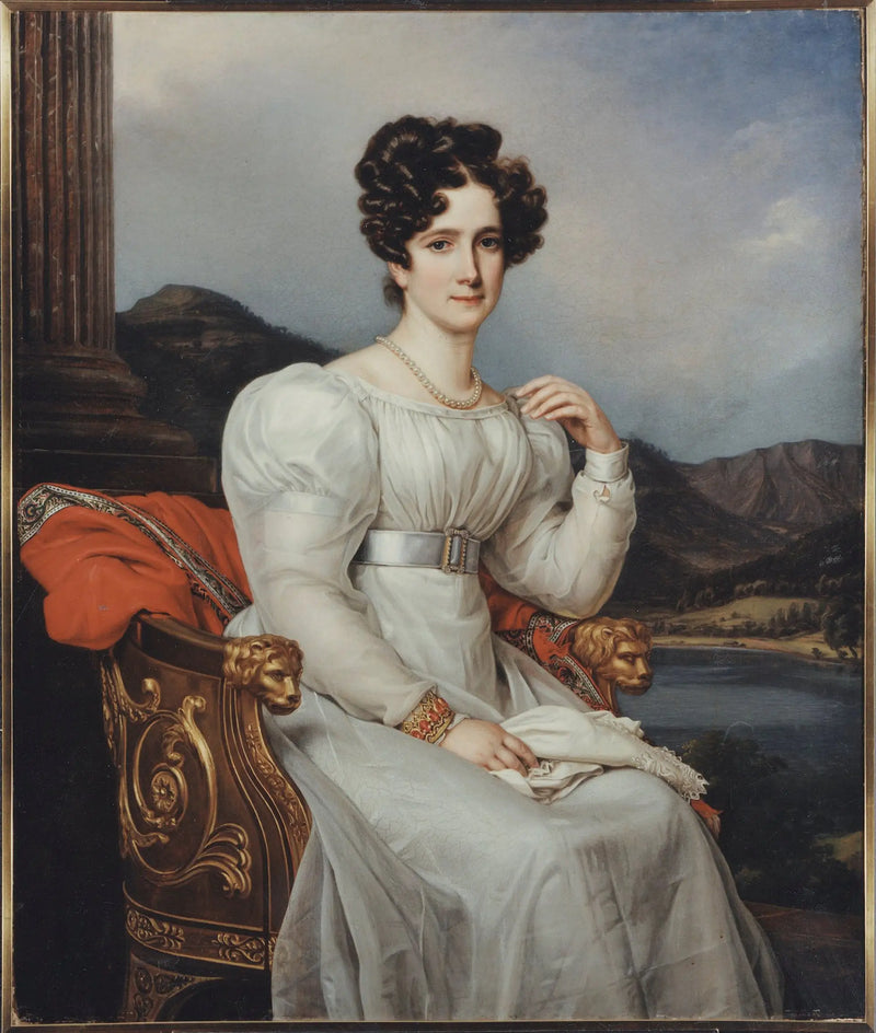 Fredrika Dorotea Vilhelmina, 1781 - 1826, Królowa Szwecji - Joseph Karl Stieler