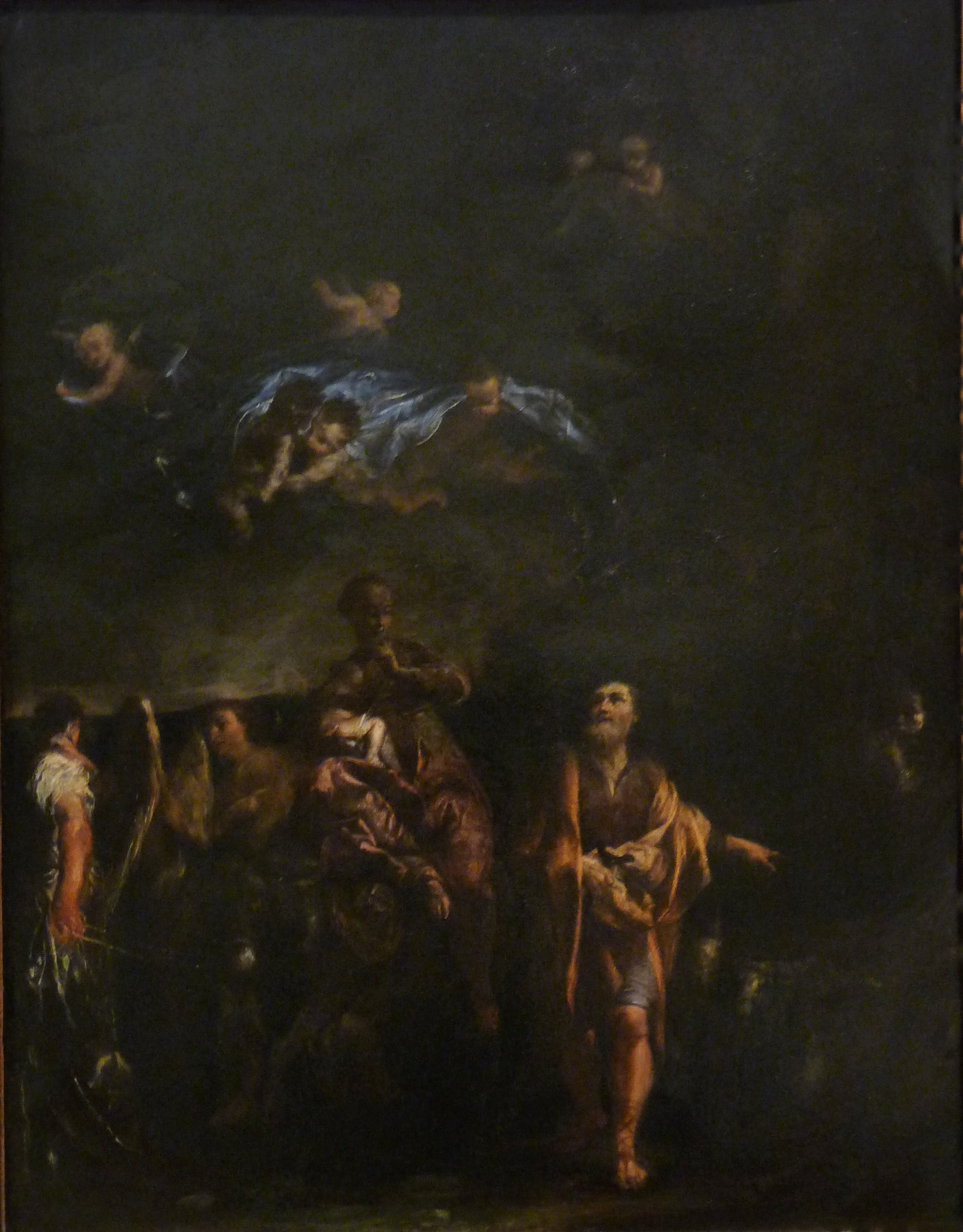 La Fuite en Égypte - Giuseppe Maria Crespi