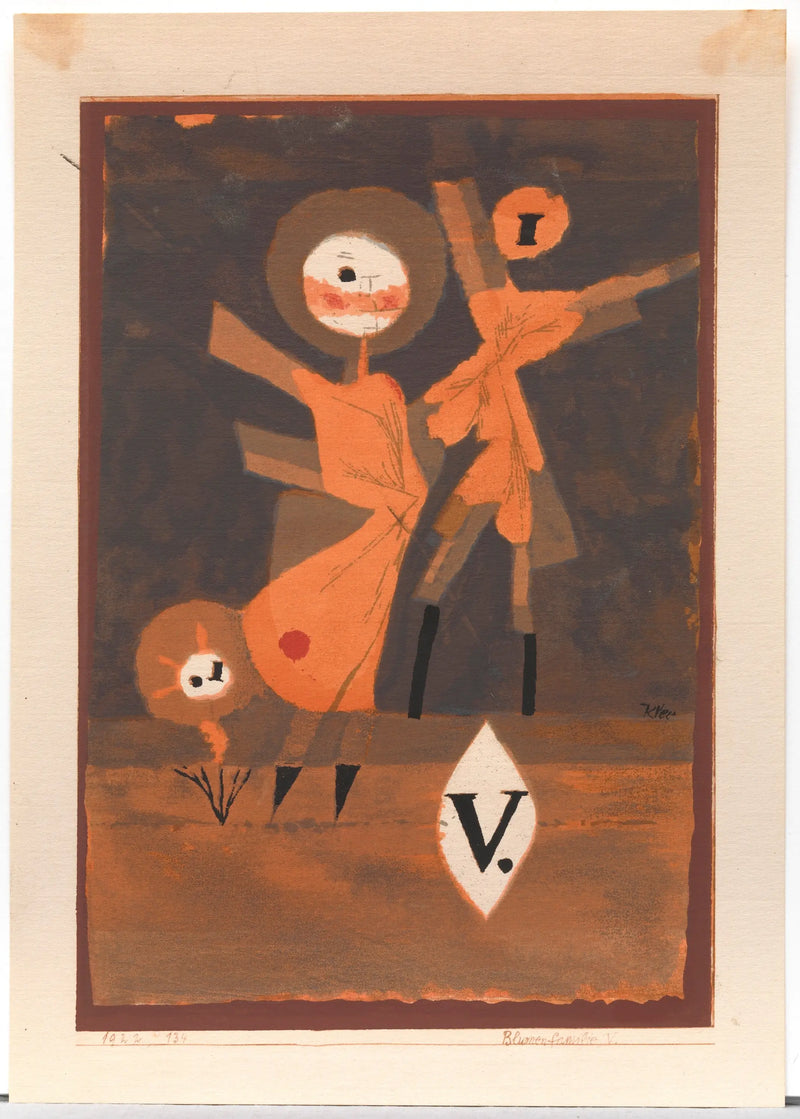 Rodzina kwiatów V. - Paul Klee
