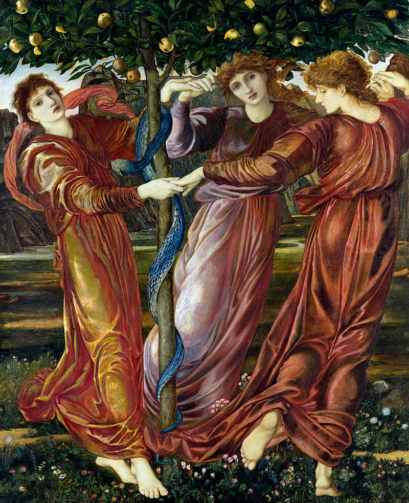 Jardin des Hespérides - Edward Burne-Jones