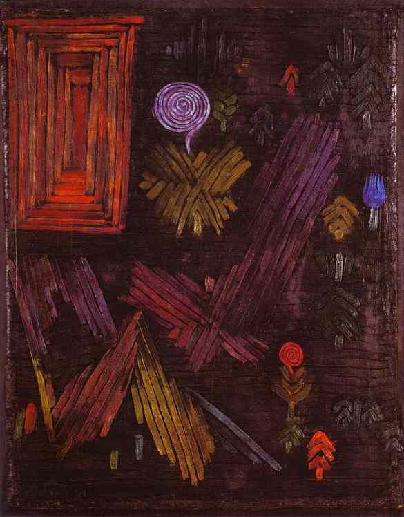 Wejście do ogrodu - Paul Klee