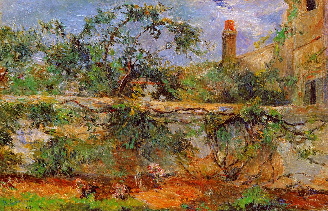 Mur wspólny, czyli Sad - Paul Gauguin