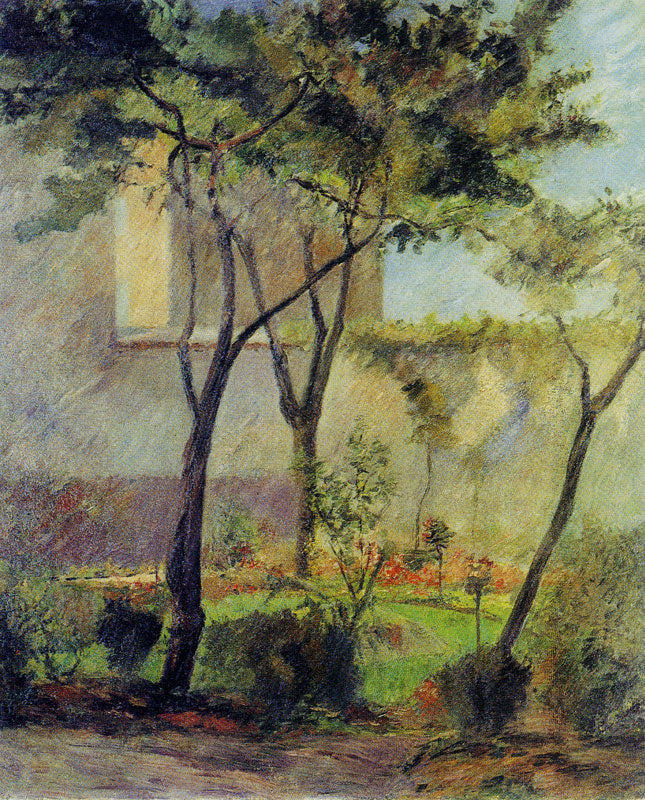 Kącik ogrodu, ulica Carcel - Paul Gauguin