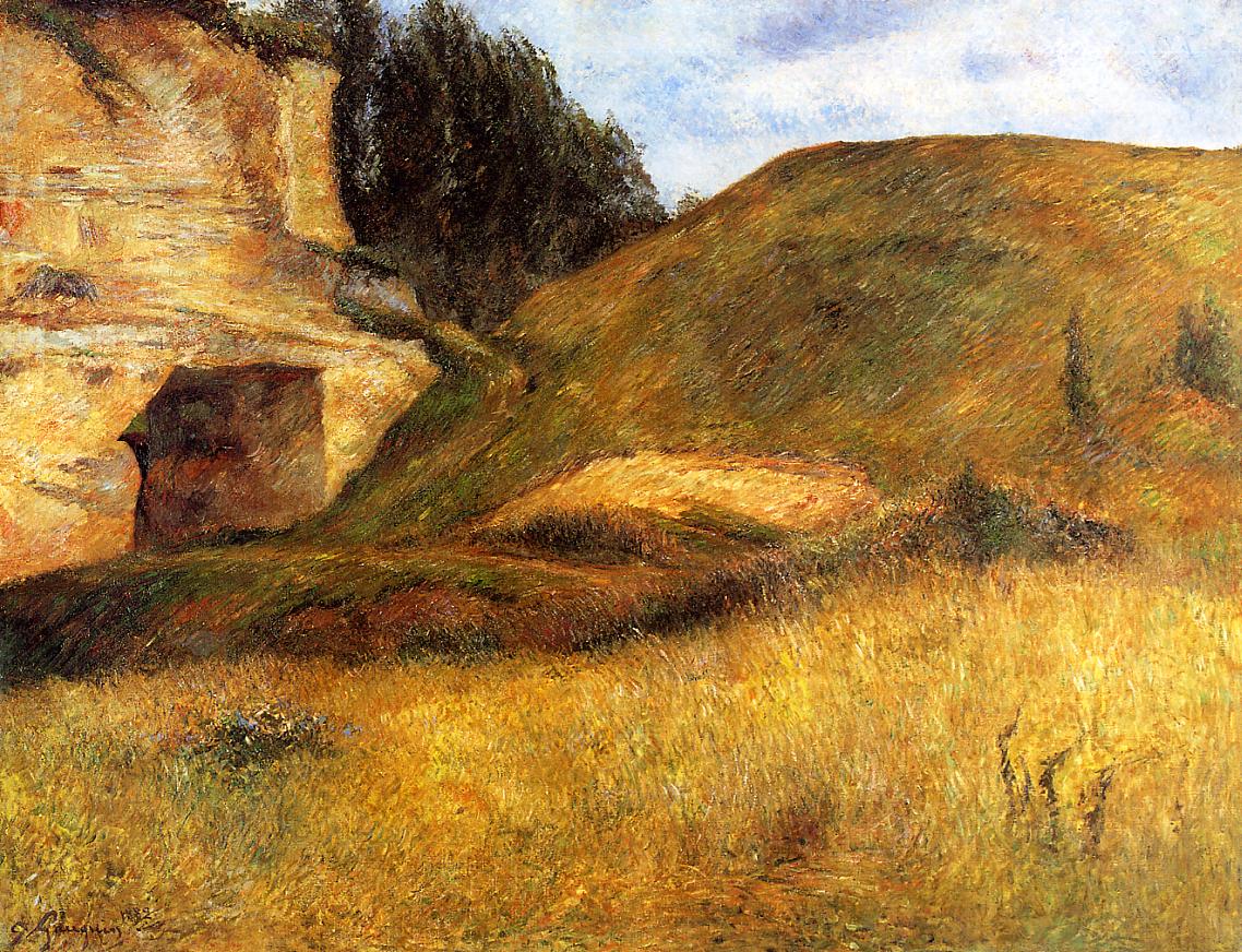 Kariera w okolicach Pontoise - Paul Gauguin