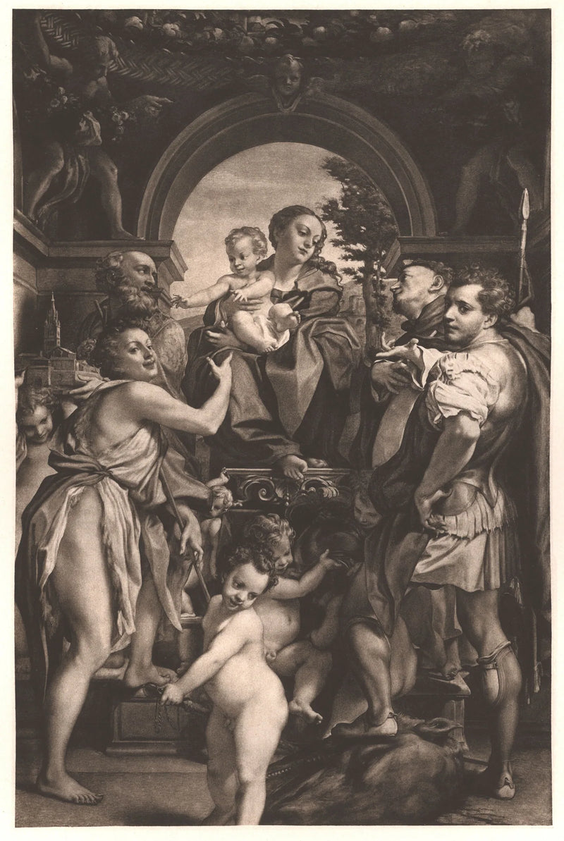 La Madone de saint Georges - Corrège