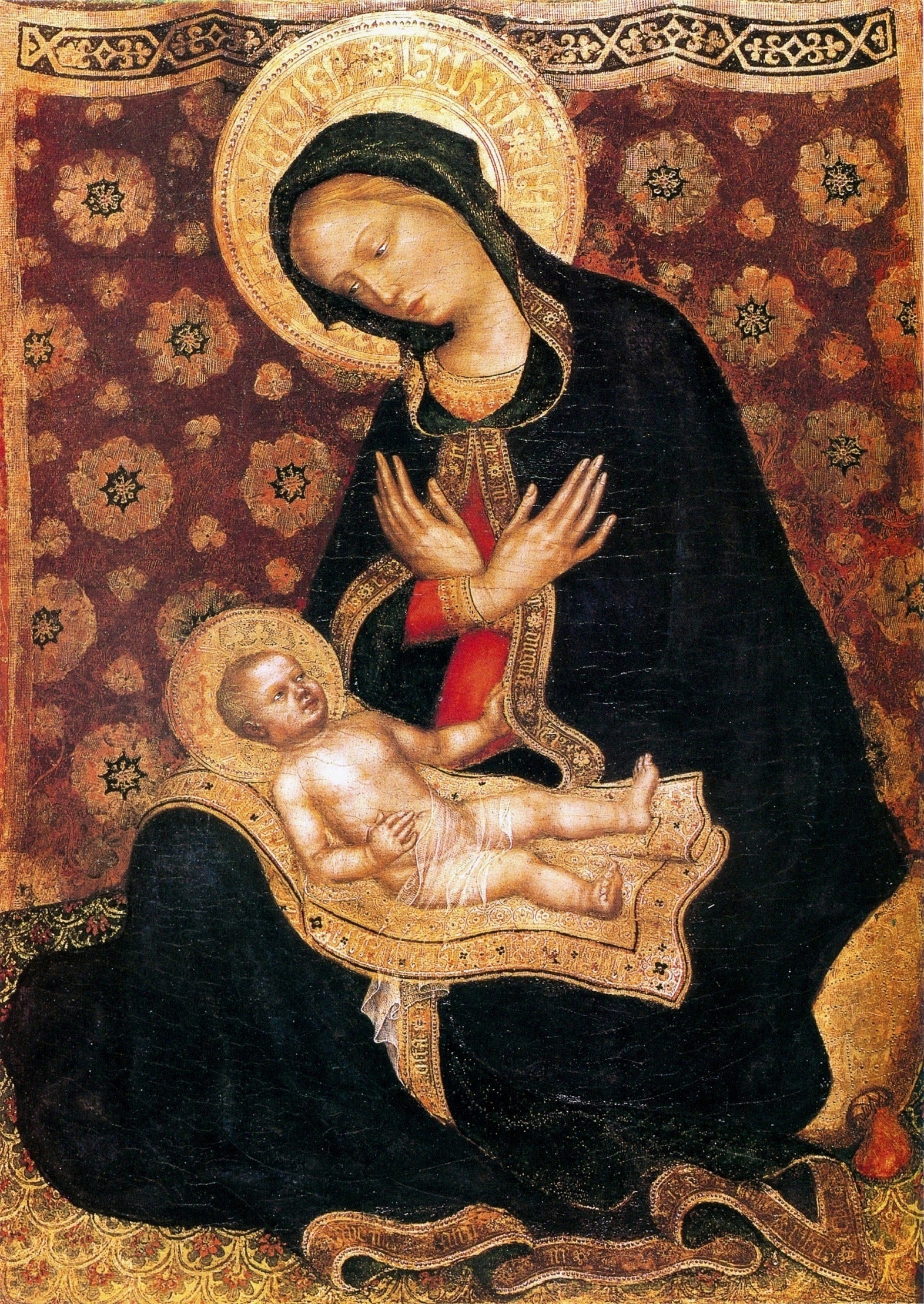 Madone de l'humilité - Gentile da Fabriano