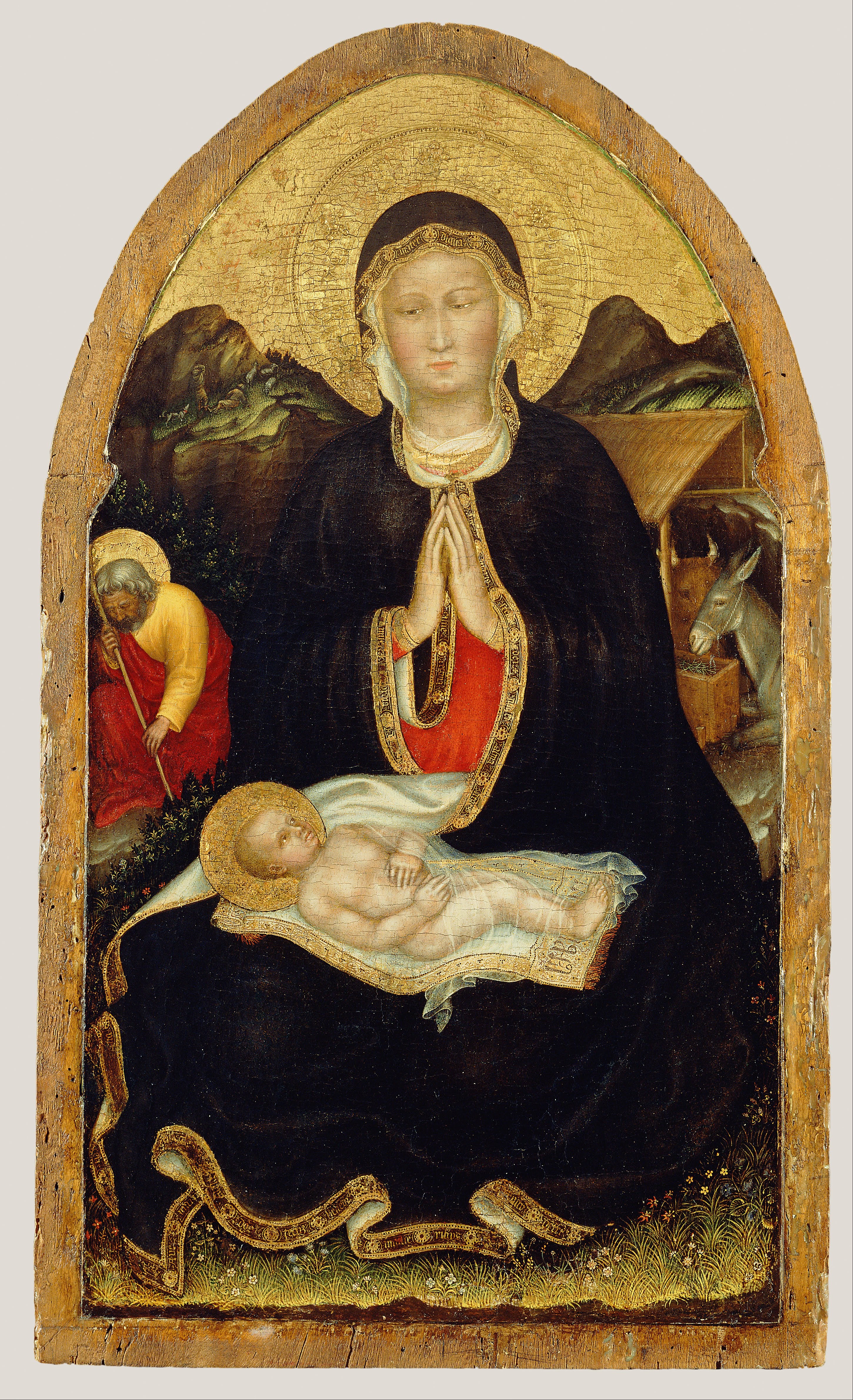 Adoration de l'Enfant - Gentile da Fabriano