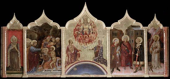 Polyptyque de l'Intercession - Gentile da Fabriano