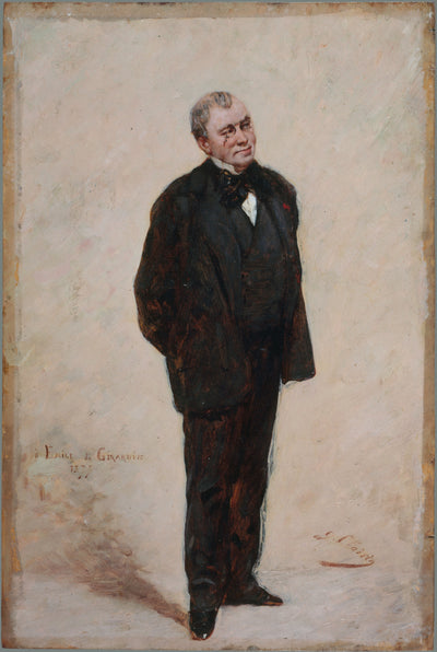 Portrait d'Émile de Girardin (1806-1881), publiciste et homme politique - Georges Clairin