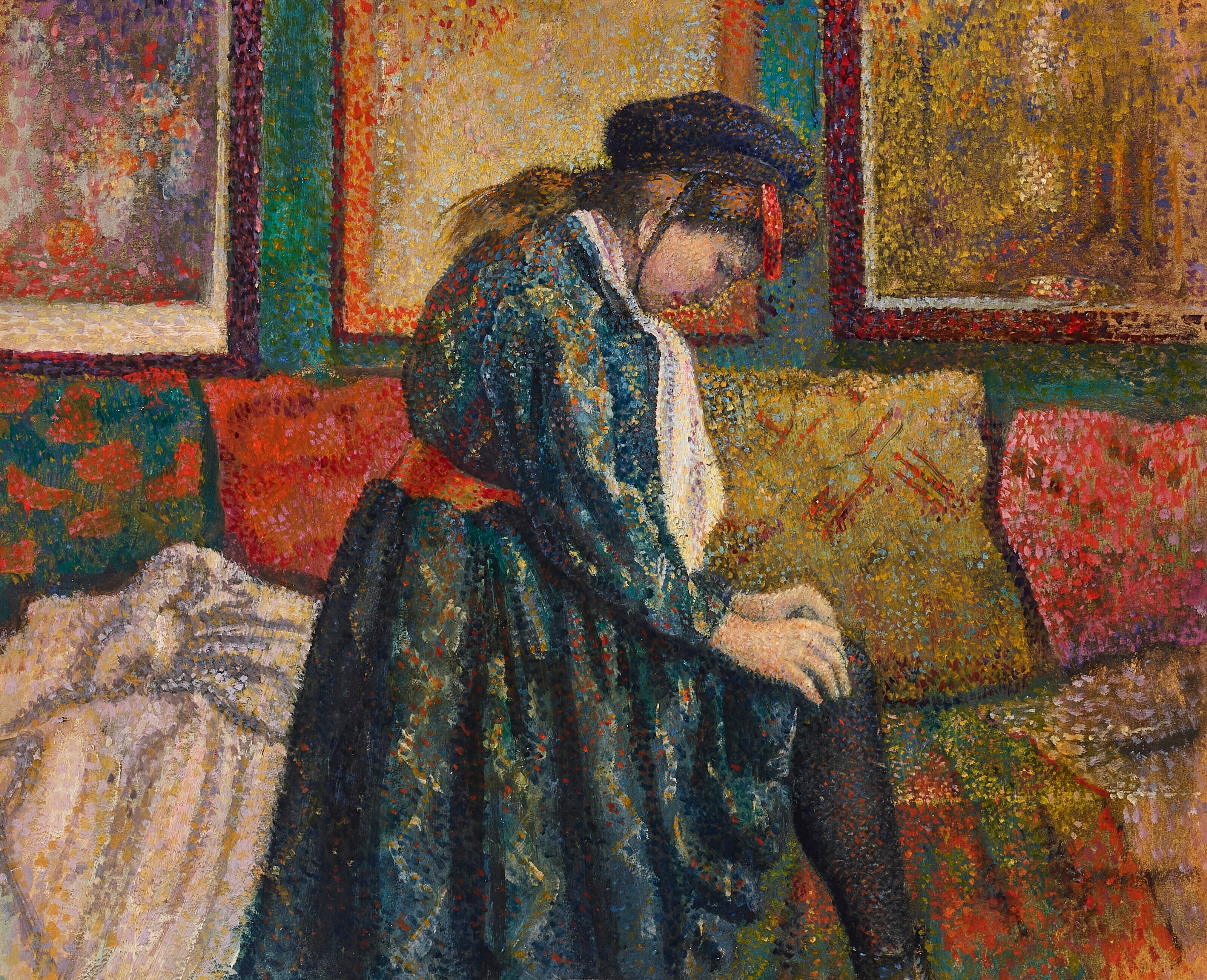 La Jarretière - Georges Lemmen - Alpha Reproduction