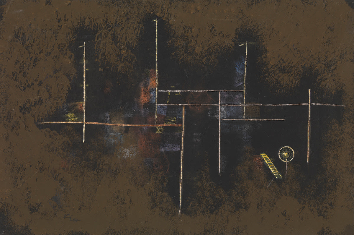 rusztowanie dla nowego budynku - Paul Klee