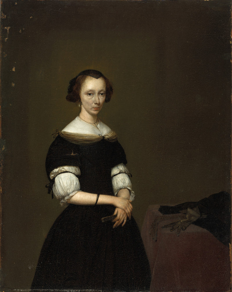 Portrait d'une dame - Gerard ter Borch