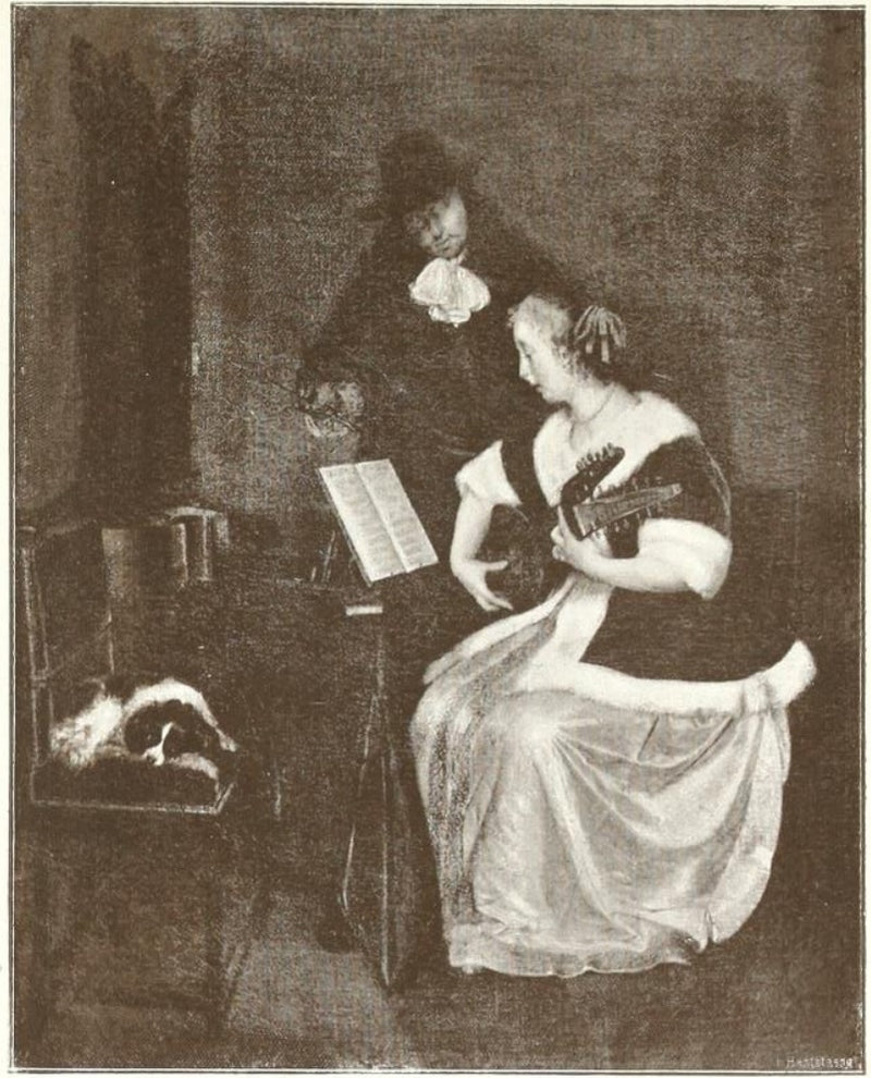 La leçon de musique - Gerard ter Borch