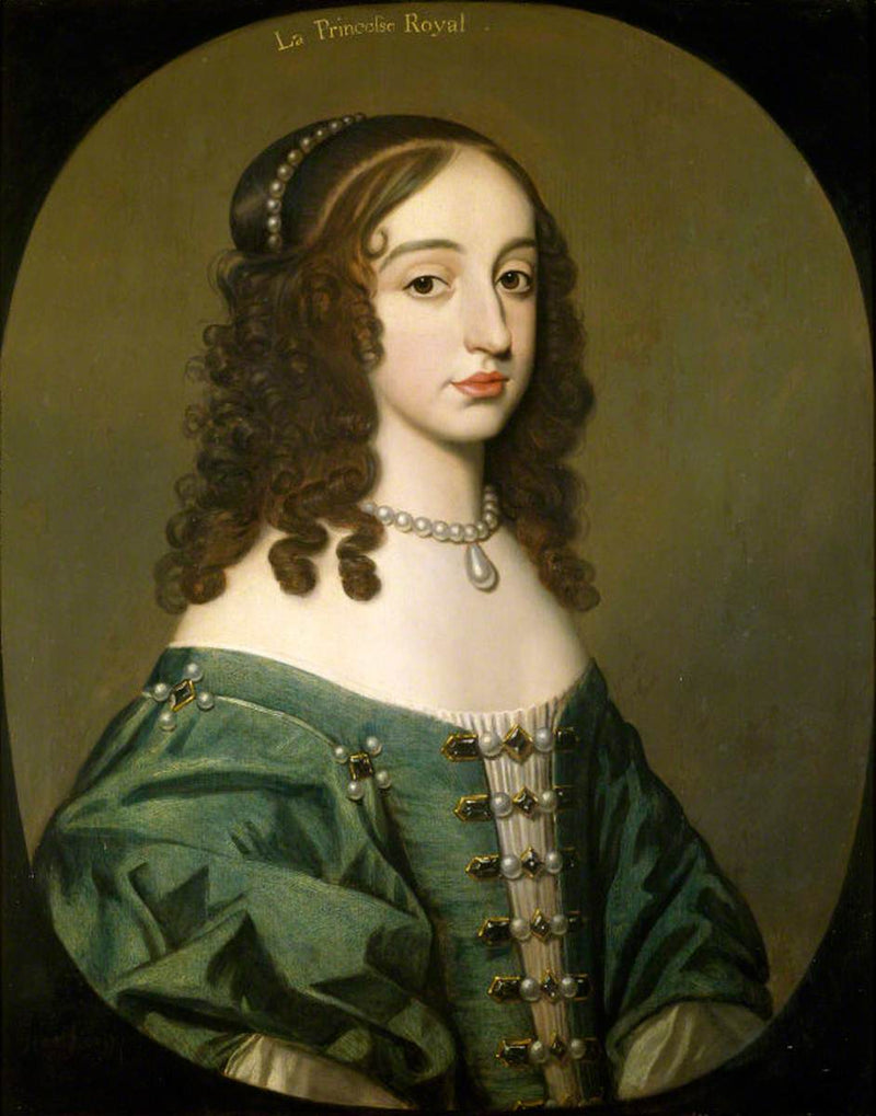 Księżniczka Maria Stuart, księżniczka Orange (1631 - 1660) - Gerrit van Honthorst
