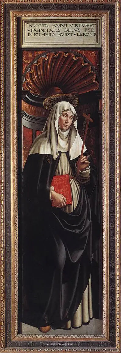 Święta Katarzyna ze Sieny - Domenico Ghirlandaio