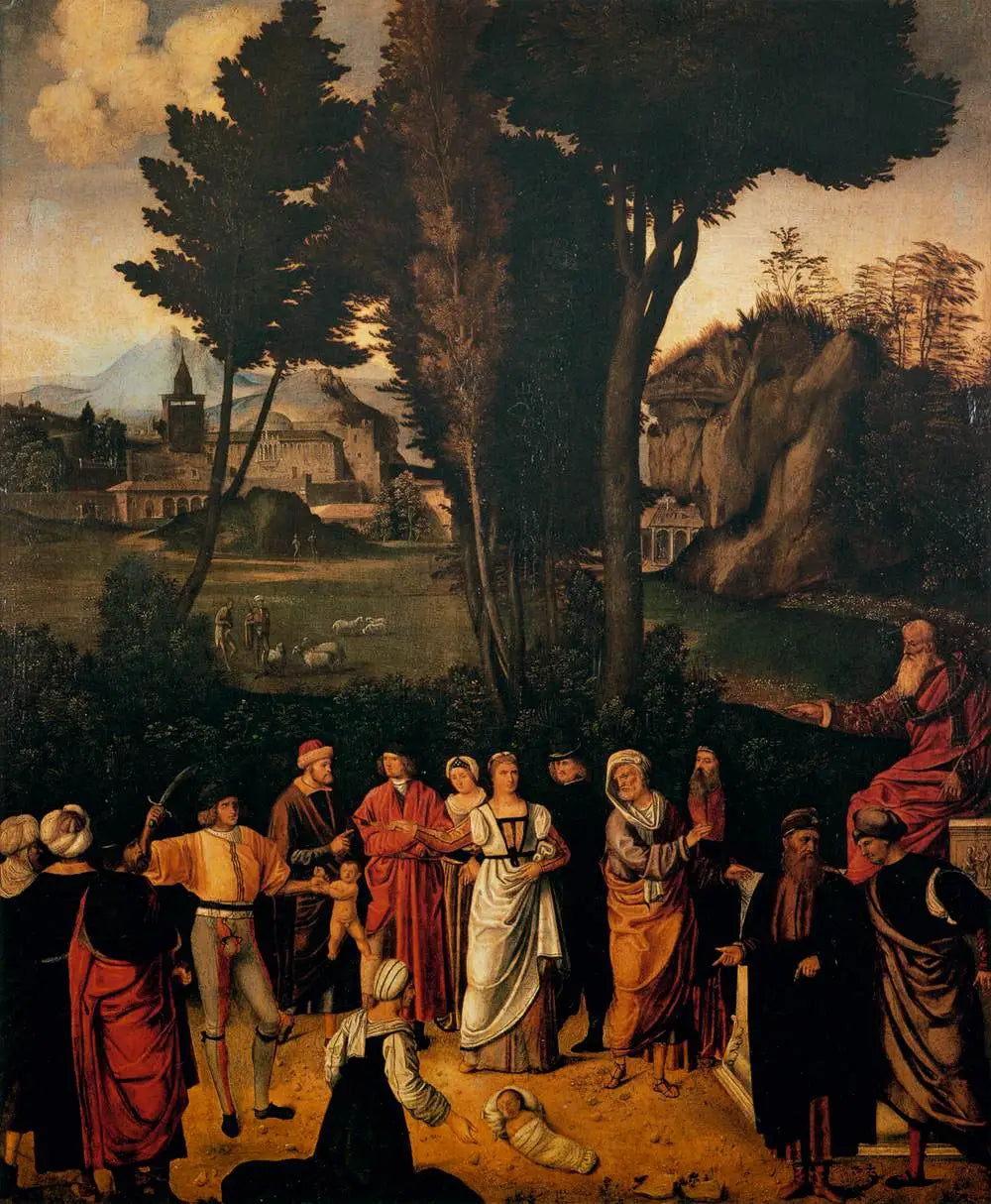 Le Jugement de Salomon - Giorgione - Alpha Reproduction