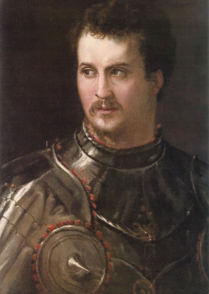 portret Jeana z Czarnych Linii - Francesco Salviati