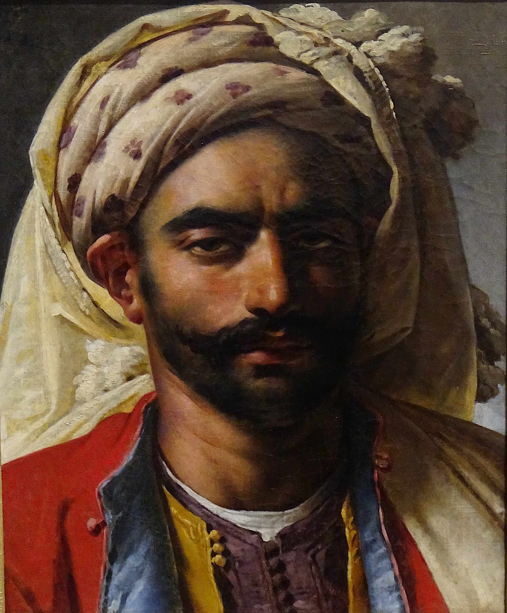 Portrait de Mustapha - Anne-Louis Girodet