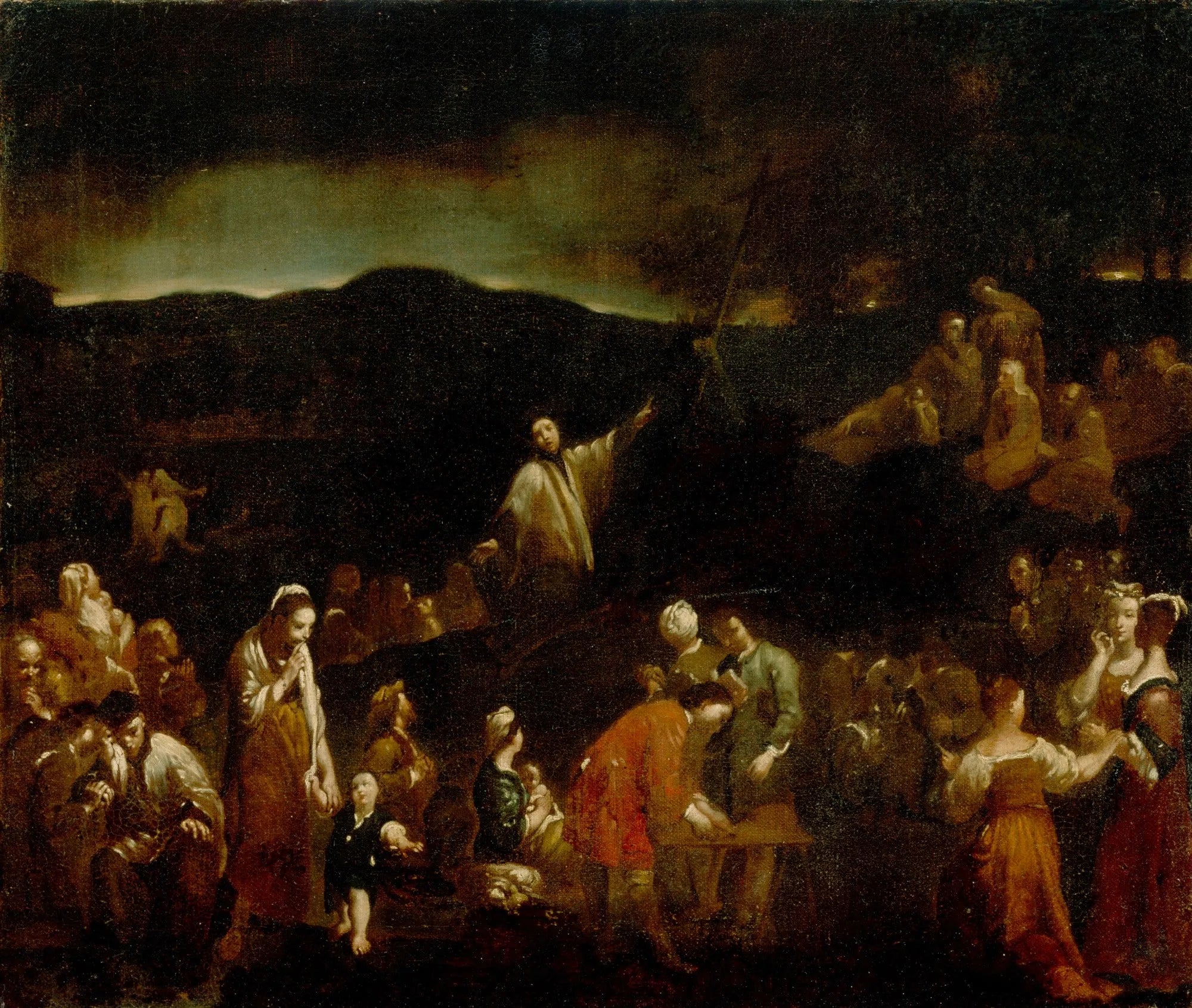 La mission - Giuseppe Maria Crespi image 1 reproduction artisanale de tableau