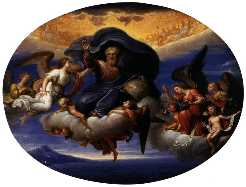 Bóg Ojciec - Pierre Mignard