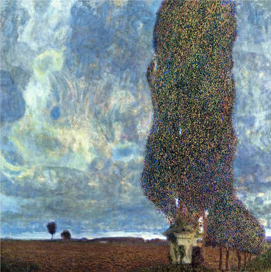 🌳 Wielkie Topole II (Nadciągająca Burza) – Gustav Klimt (ok. 1903)