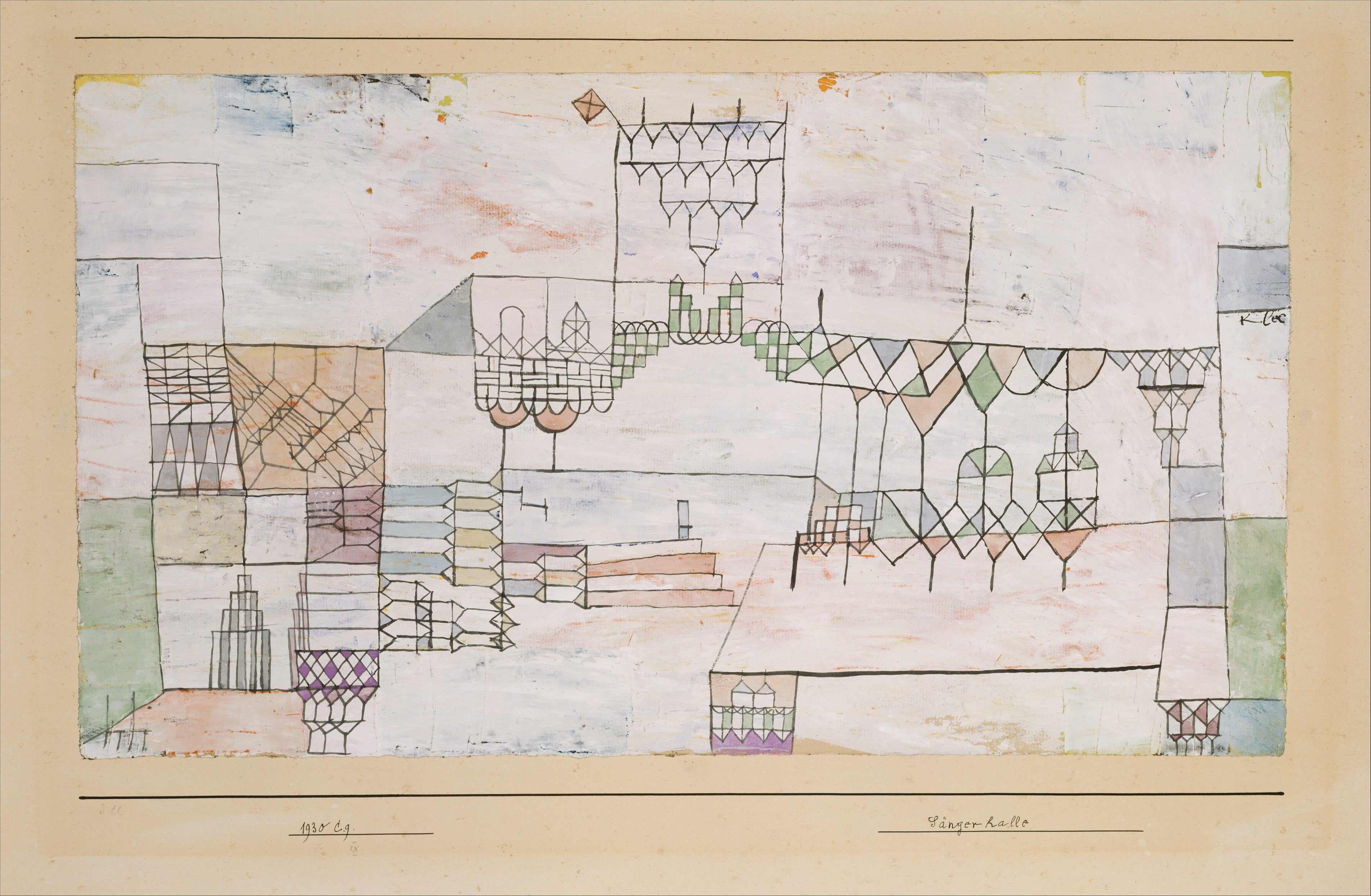 Wielka Sala Śpiewaków - Paul Klee