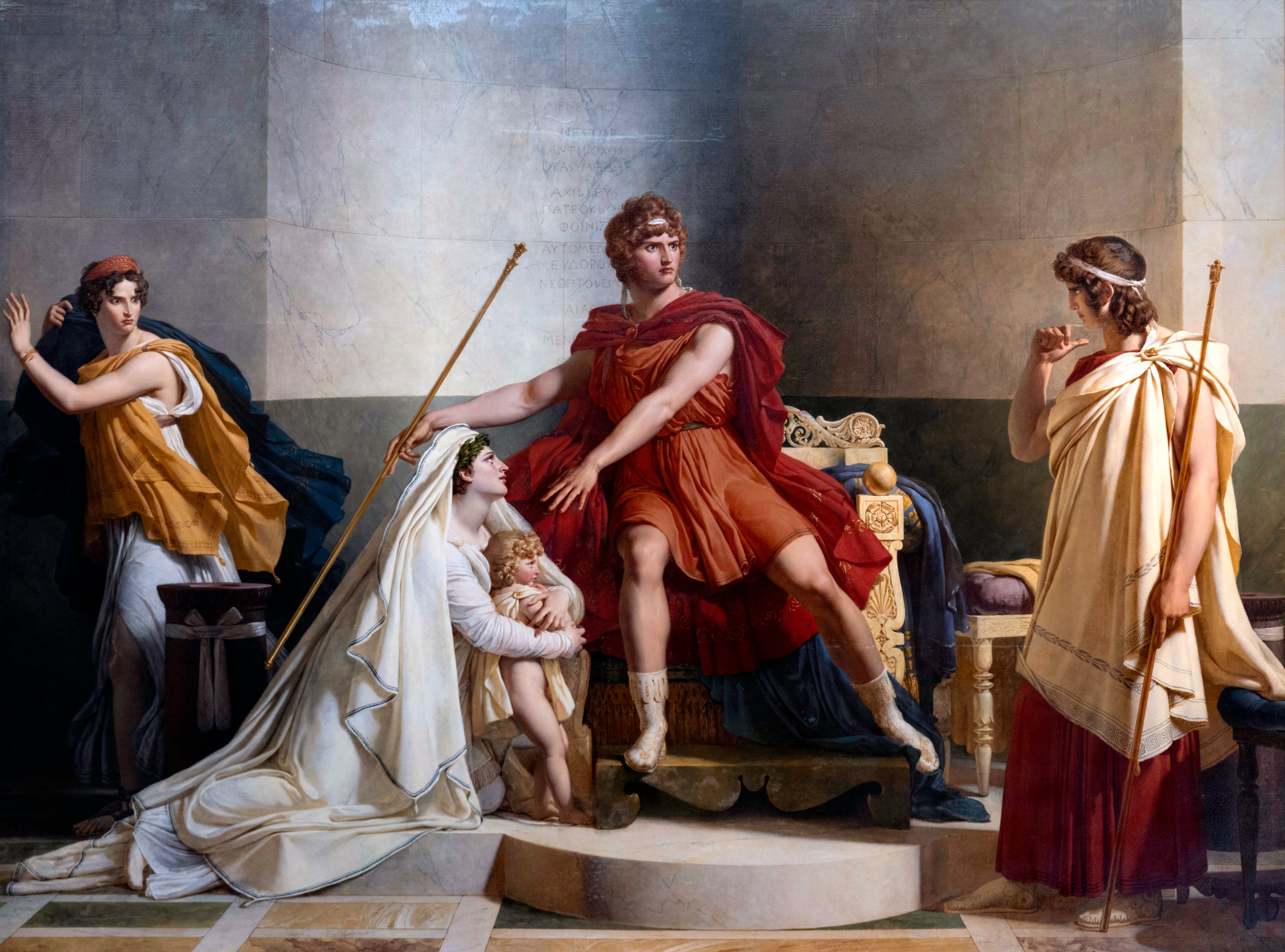 Andromaque et Pyrrhus - Pierre-Narcisse Guérin