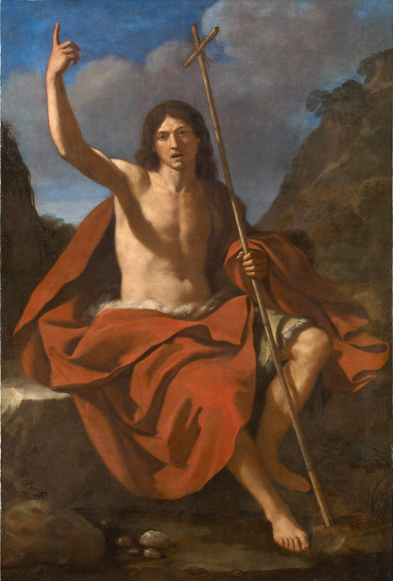 Święty Jan Chrzciciel - Guercino