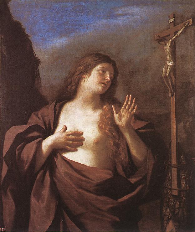 Madeleine pokutująca - Guercino