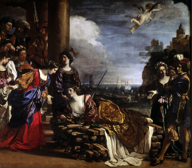 Śmierć Didony - Guercino