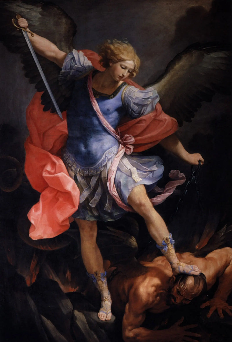 Archanioł Michał pokonujący demona - Guido Reni