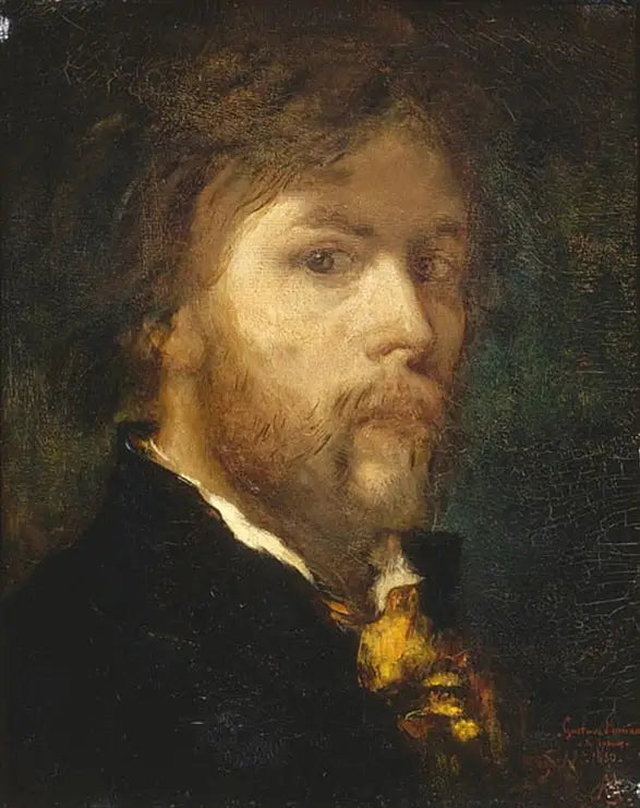 Portret Gustave'a Moreau autorstwa samego siebie - Gustave Moreau