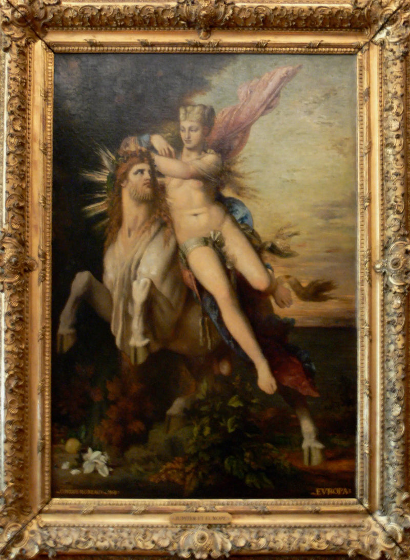Porwanie Europy - Gustave Moreau