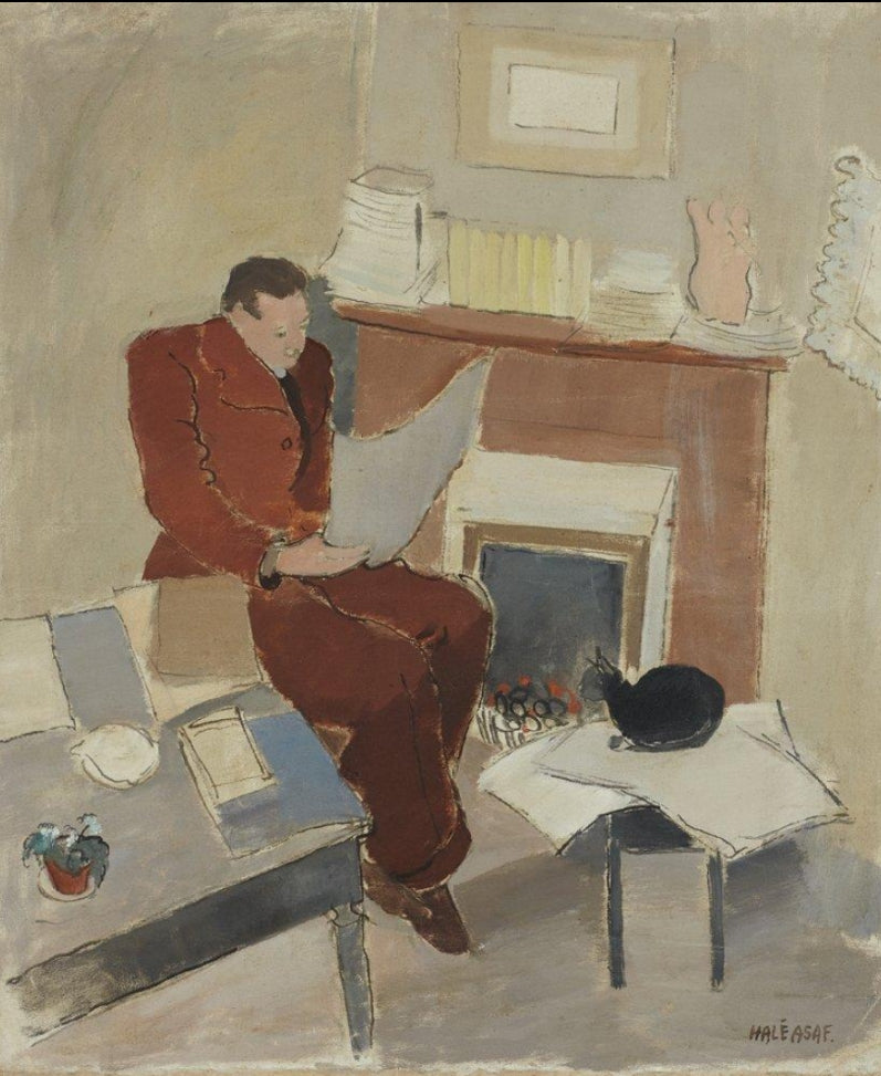 Lecture au coin du feu - Hale Asaf
