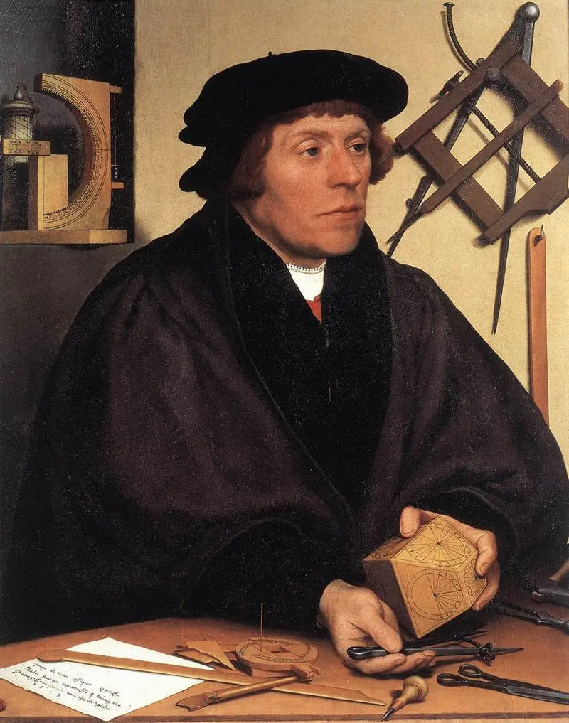 Portret Niccolò Kratzer - Hans Holbein Młodszy