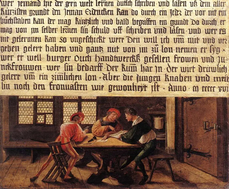 Szyld nauczyciela (strona dla dorosłych) - Hans Holbein Młodszy