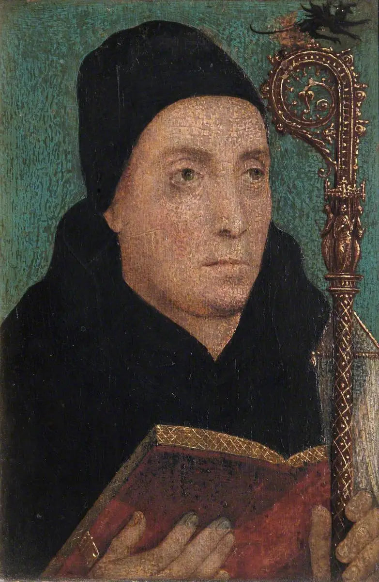 Święty Dunstan (909–988), arcybiskup Canterbury - Hans Holbein Młodszy