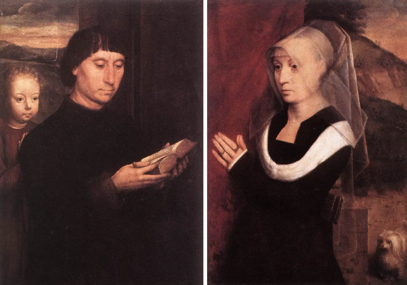 Portrety dwóch darczyńców - Hans Memling