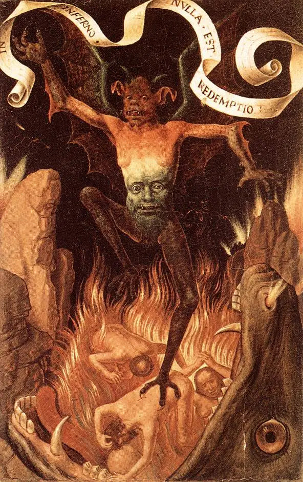 Piekło - Hans Memling