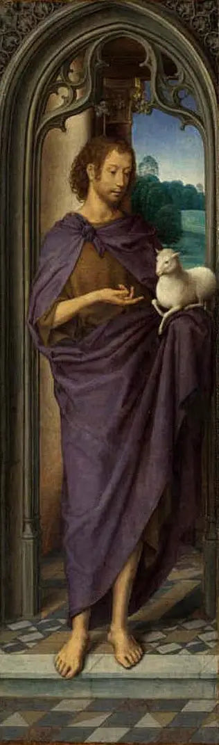 Święty Jan Chrzciciel - Hans Memling